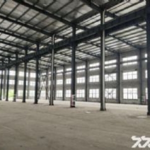 德清武康工业区26亩土地，10000方单层厂房，高度8米&#